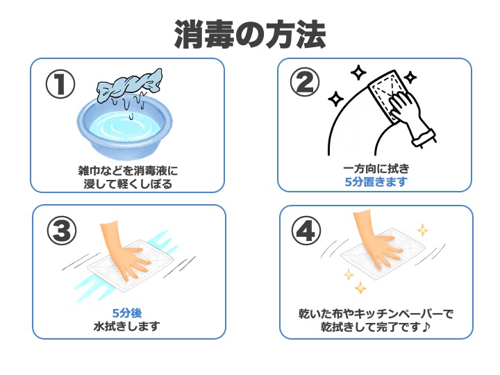 衣類の消毒方法